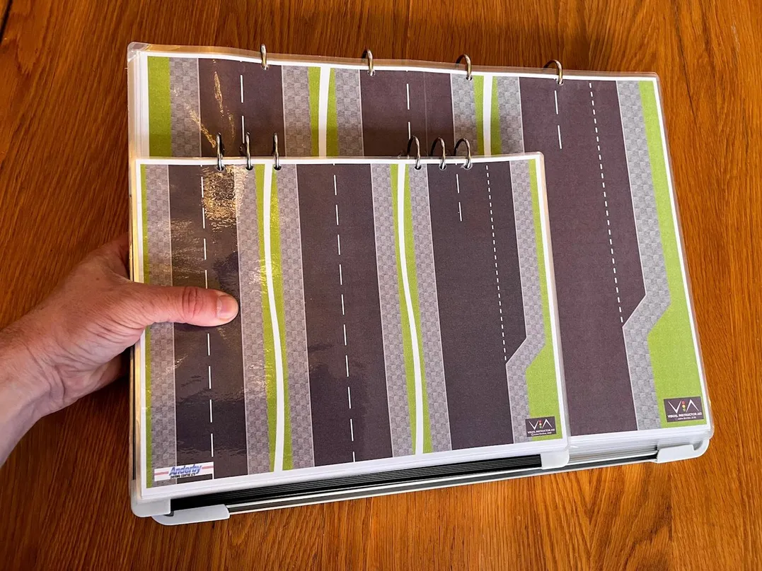 First 'Compact & Convenient' carousel image showing Julian holding both MAX and mini V.I.A. kits.